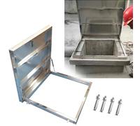 Roof Hatch Access Cover - Rainproof Lid for Rooftop Maintenance Manhole & Cellar Access Secure Escape Outlet Cap for Safety and Convenience