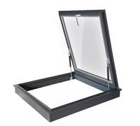 Roof Hatch，，Custom Roof Access Hatch Egress Window - No Leak Attic Maintenance Exit, Sheds Viewing Window, Durable Sunroof Cover (90x55cm) for Easy Access and Light