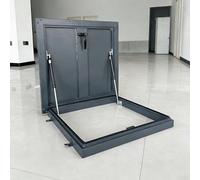 Roof Hatch, Roof Security Door with Hydraulic Support Rod and Switch Type Handle, with Switch-Type Handle Roof Security, Access Hole Cover(80cm/31.5in)