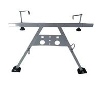 Roof Ladder Stabiliser - Extension Support Ladder with Rubber Feet Adjustable Ladder Stand for Safety, Heavy Duty Steel Ladder Tool for Gutter Cleaning Wall Maintenan
