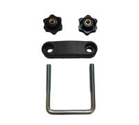 Roof Luggage Crossbar Bolt - Luggage Rack Accessories Tools Roof Box U-Bolt Clamps | Metal U-Bracket Clips With Lock Nuts Detachable Bar Baggage Rack Clips For Most