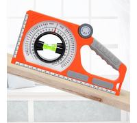 Roof Pitch Angle Finder Multipurpose Slopes Measurements Gauge Portable Universal Slopes Measuring Ruler Engineering Inclinometer Measuring Tool For Measurement