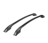 Roof Rack 1.8Modification Aluminum Alloy Perforated Roof On Both Sides Of The Car Luggage Rack Decorative Roof Rack Railing Bar for Cars(1.4M black)