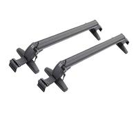Roof Rack 1 Pair/2pcs Black Universal Vehicle Car Roof Mounting Rack Rail Bar Aluminum Luggage Carrier With Lock Top Car Rack Roof Rails(2pcs 95cm)