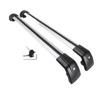 Roof Rack 2PC Cross Bars For Q3 2012 2013 2014 2015 2016 2017 2018 Crossbar Luggage Carrier Roof Rack Rail Lockable Cargo Bars Luggage Rack(Silverblack)