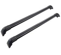 Roof Rack 2PC Cross Bars For Volvo XC40 2018 2019 2020 Crossbar Luggage Carrier Roof Rack Rail Lockable Cargo(Black)