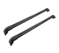 Roof Rack 2PC For Cadillac For Escalade 2021-2025 Cross Bars Crossbar Luggage Carrier Roof Rack Rail Lockable Cargo Luggage Rack(Black)