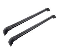 Roof Rack 2PC For Lexus LX600 2022 2023 2024 2025 Cross Bars Crossbar Luggage Carrier Roof Rack Rail Lockable Cargo(Black)