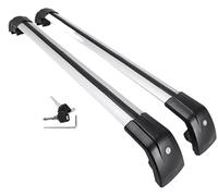 Roof Rack 2PC For Lexus RXL RX350L RX450hL 2017-2020 Cross Bars Crossbar Luggage Carrier Roof Rack Rail Lockable Cargo Car Roof Bars(Silverblack)