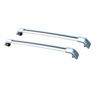 Roof Rack 2Pcs Roof Bars For MG HS 5 DR SUV DEC 2019-2022 FLUSH RAILS Aluminum Alloy Side Bars Cross Rails Rack Luggage Carrier Roof Cross Bars(Silver)