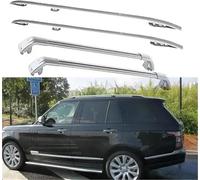 Roof Rack 2PCS Roof Rail Rack +2PCS Cross Bars Set For Land For Rover For Range For Rover SWB 2013-2022 Luggage Cargo Bars Universal Cross Bars(Silver)