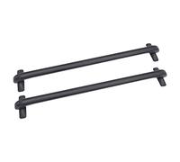 Roof Rack, 2pcs Universal Car Roof Rack with Lockable & Anti-Theft Design, Roof Bar Length 1m, Bars for 4-5 Door Cars, Max Load 75kg, for Placing Ladders, Camping Gear, Equipment, etc