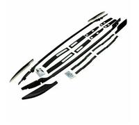 Roof Rack 4PCS For Nissan For X-Trail For Rogue 2014-2021 Roof Rail Racks +Cross Bars Luggage Carrier Set (All Black) Car Roof Bars(Rail Racks)