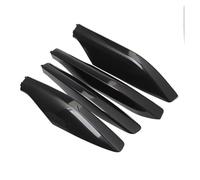 Roof Rack 4PCS For Toyota For Land For Cruiser For Prado Fj120 2003-2006 2007 2008 2009 Black ABS Roof Rack Bar Rail End Protection Cover Shell Roof Rails