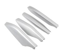 Roof Rack 4Pcs For Toyota For Land For Cruiser For Prado LC120 FJ120 2003-2009 Roof Rack Rail End Shell Protection Cover Car Luggage Rack(Silver)