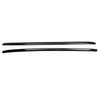 Roof Rack Aluminum Car Roof Rack Cross Bar For Toyota For Harrier For Venza 2020-2025 Rails Bar Luggage Carrier Bars Top Racks Rail(Black)