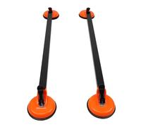 Roof Rack Bars 2Pc 36.22 Inch Car Roof Rack Cross Bars Square Steel Tube Suction Mount Rooftop Cargo Luggage Carrier Universal For Vehicles Roof Rack Cross Bars