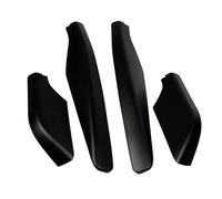 Roof Rack Black 4pcs Roof Rack Bar Rail End Cap Case For Mitsubishi For Pajero V80 2009-2018 Car Luggage Rack