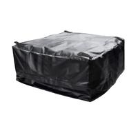 Roof Rack Cargo Carrier ? Heavy Duty Truck Bed Cargo Bag | Waterproof Top Carrier with Straps, Hooks | 127x104x44cm Black Luggage Lock, Storage Bag for Pickup Bed, Roof, Kayak, Weatherproof Use, Black
