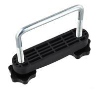 Roof Rack Clamps with Locking Nut for Roof Box U-Bracket, | Removable Rod 6cm/8cm, Sturdy Metal and PP Construction for Secure Luggage Box Fixing Clip, For Easy Install Car
