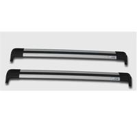 Roof Rack Cross Bar Roof Rack For Land For Rover For Discovery 3 4 LR3 LR4 2005-2017 Rails Luggage Bars Top Racks Universal Cross Bars(Silver)