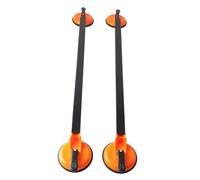 Roof Rack Cross Bars 2 Pcs 36.22 Inch Car Roof Rack Cross Bars Square Steel Tube Suction Mount Rooftop Cargo Luggage Universal For Vehicles