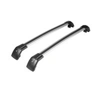 Roof Rack Cross Bars Cross Bar Ajustable Roof Rail Rack Lockable Cargo Bars Silver And Black 2PCS For Mazda For CX-9 2016-2024 Roof Bars