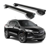 Roof Rack Cross Bars for Buick Encore 2013 2014 2015 2016 2017-2023, Heavy Duty Aluminum Roof Rails Crossbars Rooftop for Ski Kayak Bike Basket,Black