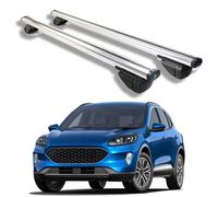 Roof Rack Cross Bars for Ford Escape (No Sunroof Models) 2020-2024, Heavy Duty Aluminum Roof Rails Crossbars Rooftop for Ski Kayak Bike Basket,Silver