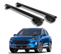 Roof Rack Cross Bars for Ford Escape (No Sunroof Models) 2020-2024, Heavy Duty Aluminum Roof Rails Crossbars Rooftop for Ski Kayak Bike Basket,Black