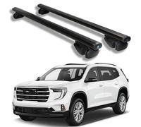 Roof Rack Cross Bars for GMC Acadia 2024-2025, Heavy Duty Aluminum Roof Rails Crossbars Rooftop for Ski Kayak Bike Basket,Black