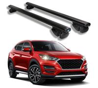 Roof Rack Cross Bars for Hyundai Tucson 2016 2017 2018 2019 2020-2025, Heavy Duty Aluminum Roof Rails Crossbars Rooftop for Ski Kayak Bike Basket,Black