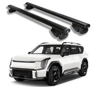 Roof Rack Cross Bars for Kia EV9 GT-Line 2024-2025, Heavy Duty Aluminum Roof Rails Crossbars Rooftop for Ski Kayak Bike Basket,Black
