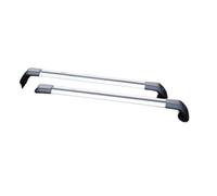 Roof Rack Cross Bars For KIA For Niro 2017-2022 Roof Rack Cross Bar Rails Luggage Carrier Bars Rail Boxes Aluminum Alloy Car Roof Bars(Silver black)