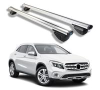 Roof Rack Cross Bars for Mercedes Benz GLA 2014 2015 2016 2017-2025, Heavy Duty Aluminum Roof Rails Crossbars Rooftop for Ski Kayak Bike Basket,Silver