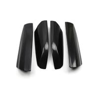 Roof Rack Cross Bars For Toyota For Highlander For Kluger 2008 2009 2010 2011 2012 2013 Car Roof Rack Rails Leg End Cover Shell 4pcs(Black)