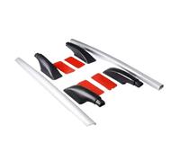 Roof Rack Cross Bars Modification Aluminum Alloy Perforated Roof On Both Sides Of The Car Luggage Rack Decorative Only For CarDecoration Car Roof Bars(D)