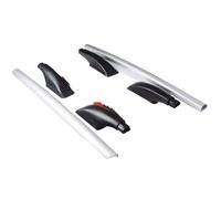 Roof Rack Cross Bars Modification Aluminum Alloy Perforated Roof On Both Sides Of The Car Luggage Rack Decorative Only For CarDecoration Car Roof Bars(B)