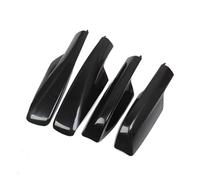 Roof Rack Cross Bars Roof Rack Cover Bar Rail End Shell For Toyota For Highlander For XU20 2001-2003 2004 2005 2006 2007 Black Car Styling Roof Bars