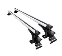 Roof Rack Cross Bars Universal Car Roof Racks Kit Rail Aluminum Alloy Crossbar Luggage Carrier For Sedan Saloon 125CM 135CM Car Roof Bars(125CM sliver)