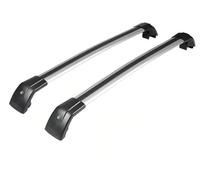 Roof Rack Cross For Buick For Envision 2021-2025 Roof Rail Rack Lockable Cargo Bars 2Piece Black Cross Bar Ajustable