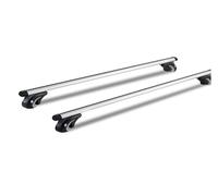 Roof Rack CrossBar Adjustable Aliuminum Rail Crossbar Baggage Luggage 200LBS Crossbars For SUVs For Sedans Car Roof Rack