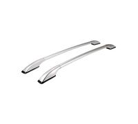 Roof Rack Crossbars 1.8Modification Perforated Roof On Both Sides Of The Luggage Rack Decorative Only Decoration Cross Rail Roof Rack(1.2M silvery)