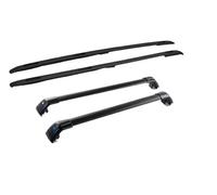 Roof Rack Crossbars For Land For Rover For Discovery 5 For L462 2017-2025 2PCS Roof Rail Racks Cross Bars Luggage Carrier Silver Aluminium(Black)