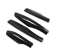 Roof Rack End Cap Compatible With Hyundai For Santa Fe CM 2.7L 2007-2012 4pcs Luggage Bar Rail End Guard Cover Shell Cap Trim Shell Accessories(4pcs)