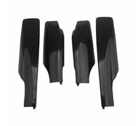 Roof Rack End Cap For Toyota For RAV4 XA30 2006-2012 4Pcs Roof Rack Shell Protective Cover Front Rear Black Luggage Bar Rail End
