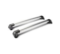 Roof Rack For BMW 5 Series F10 4 Door Sedan 2010-2017 (Fixed Point) Aluminum Alloy Belt Lock Shooting CORSS RACK 2 Pcs Railing Roof Bars(Silver)