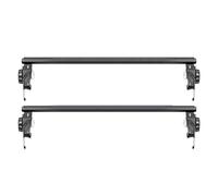 Roof Rack For Chevy For COLORADO 2023-2025 2Pcs W/O Roof Rail Racks Aluminum Lockable Roof Rail Rack Cross Bar