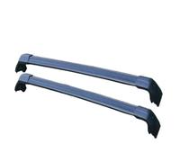 Roof Rack For Everest SUV 2016+ Aluminum Alloy Side Bars Cross Rails Roof Rack Luggage Carrier 2Pcs Roof Bars Railing Roof Bars(Black)