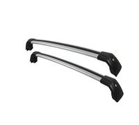 Roof Rack For GENESIS GV70, 5-dr SUV, 2022 Aluminum Alloy Side Bars Cross Rails Roof Rack Luggage Carrier Roof Rack Cross Bars(Silverblack)